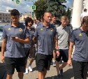 Футболисты «Ростова» прогулялись по Тульскому кремлю