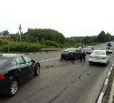 На Московском шоссе в Туле произошла массовая авария с участием маршрутки