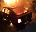 Ночью в Туле сгорела Škoda Octavia