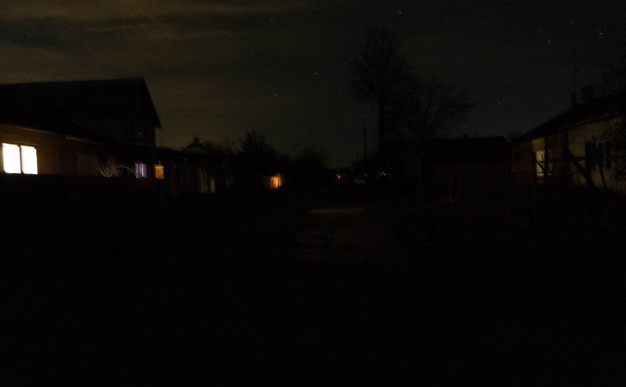 В Киреевском районе целый поселок живет в темноте