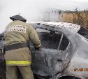 Утром в деревне Плеханово сгорел «Рено Логан»