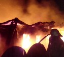 В Тульской области дотла сгорел дом