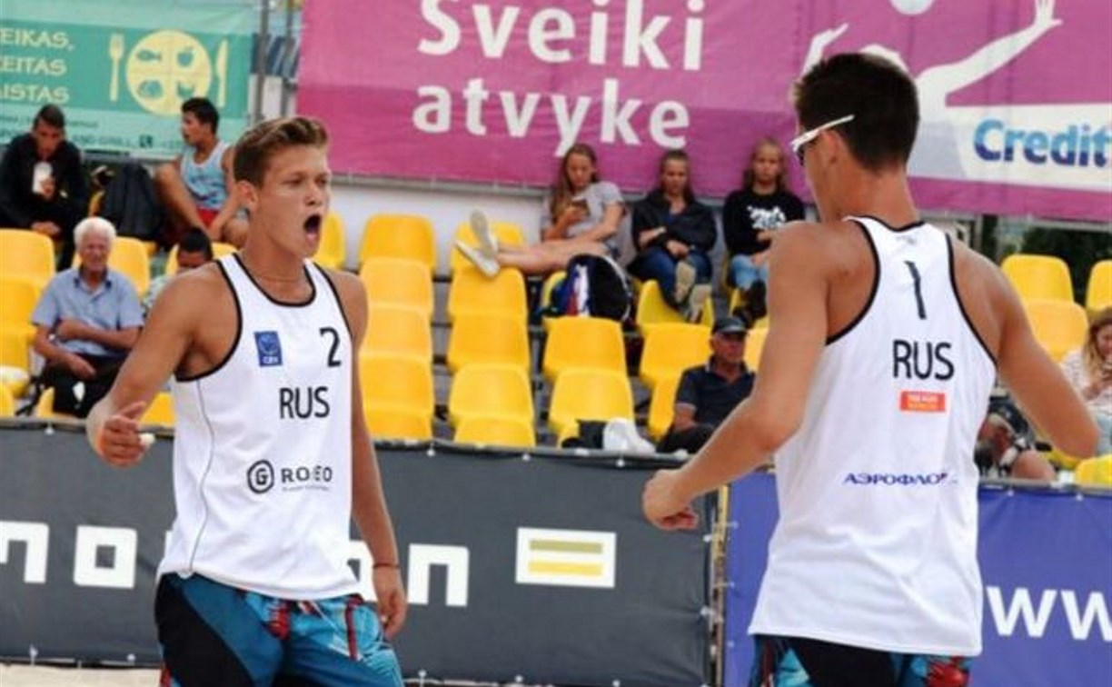 Туляк Алексей Гусев завоевал золото на чемпионате Европы по пляжному волейболу