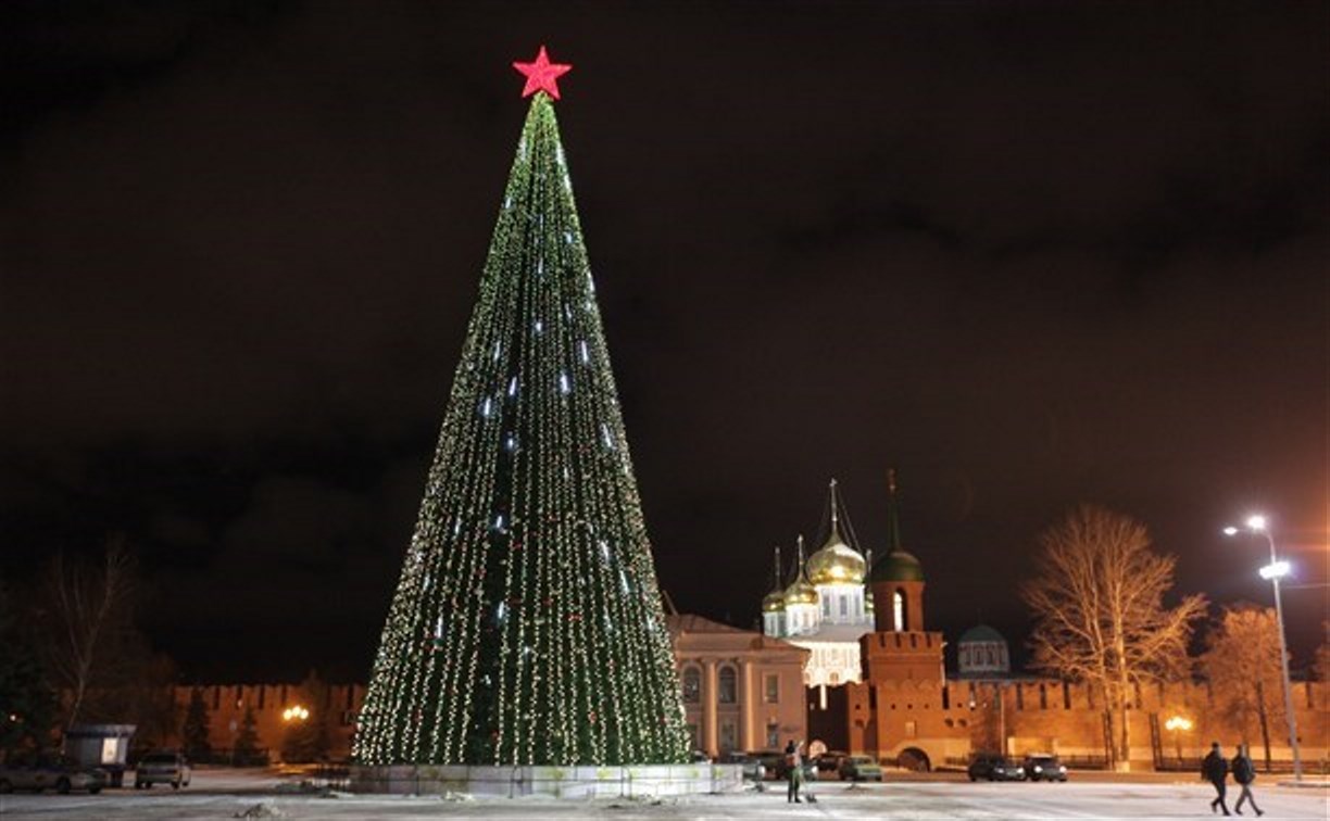 Туляки смогут отметить Новый год на площади Ленина