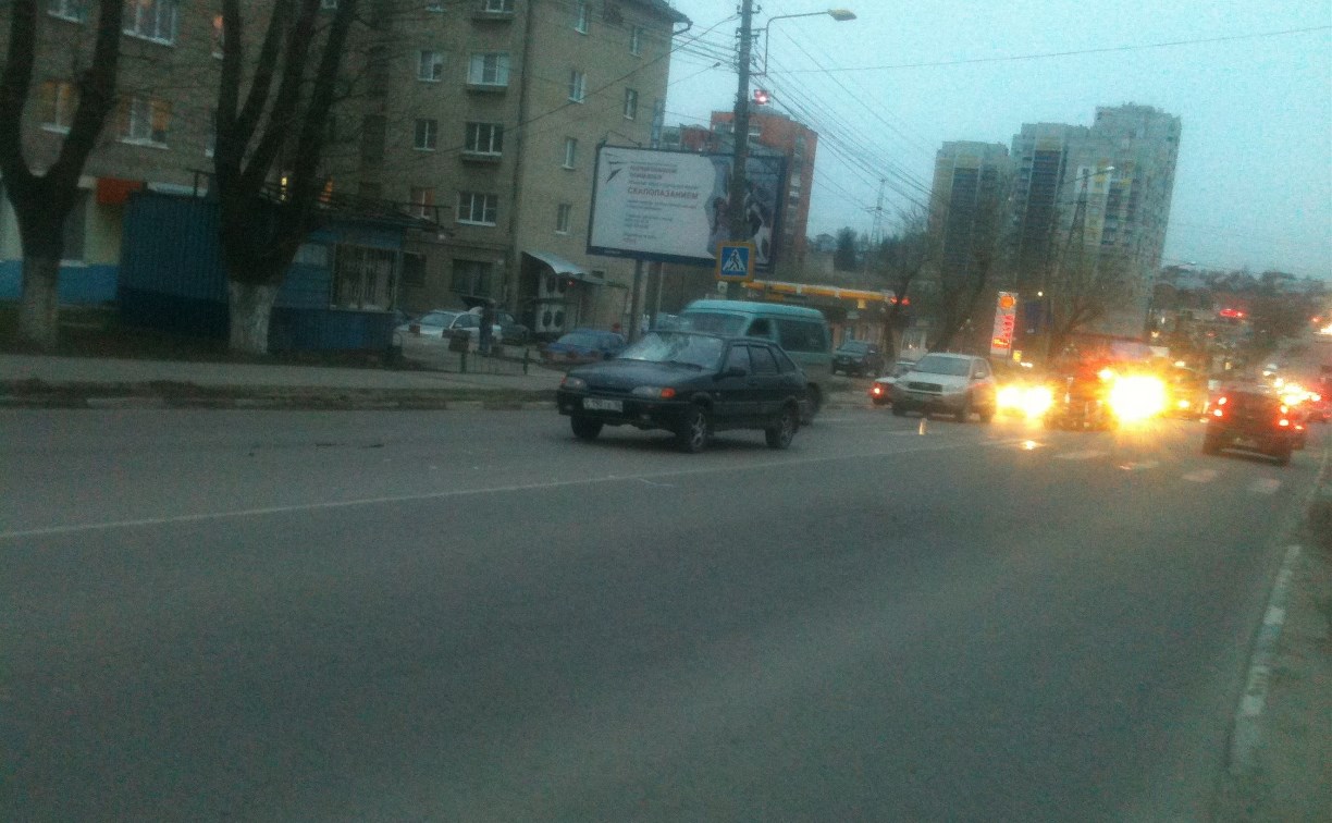 На улице Кутузова в Туле водитель «Лады» сбил женщину