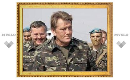 Ющенко просит парламент впустить на Украину иностранные войска