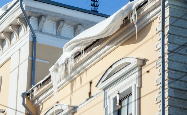Из-за неубранного с крыш снега квартирам туляков грозит подтопление