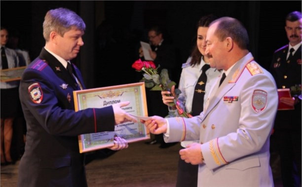 Лучшим полицейским Тульской области стал майор полиции Валерий Красов
