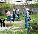В Туле победители конкурса на лучший субботник получат в свой двор детскую площадку 