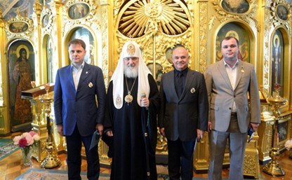 Владимир Груздев получил высокую награду от Русской Православной Церкви