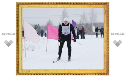 Губернатор Тульской области принял участие в «Веденинской лыжне»