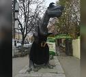 В Туле у тираннозавра украли шляпу