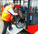 В Туле около 90% муниципального транспорта имеют оборудование для перевозки инвалидов