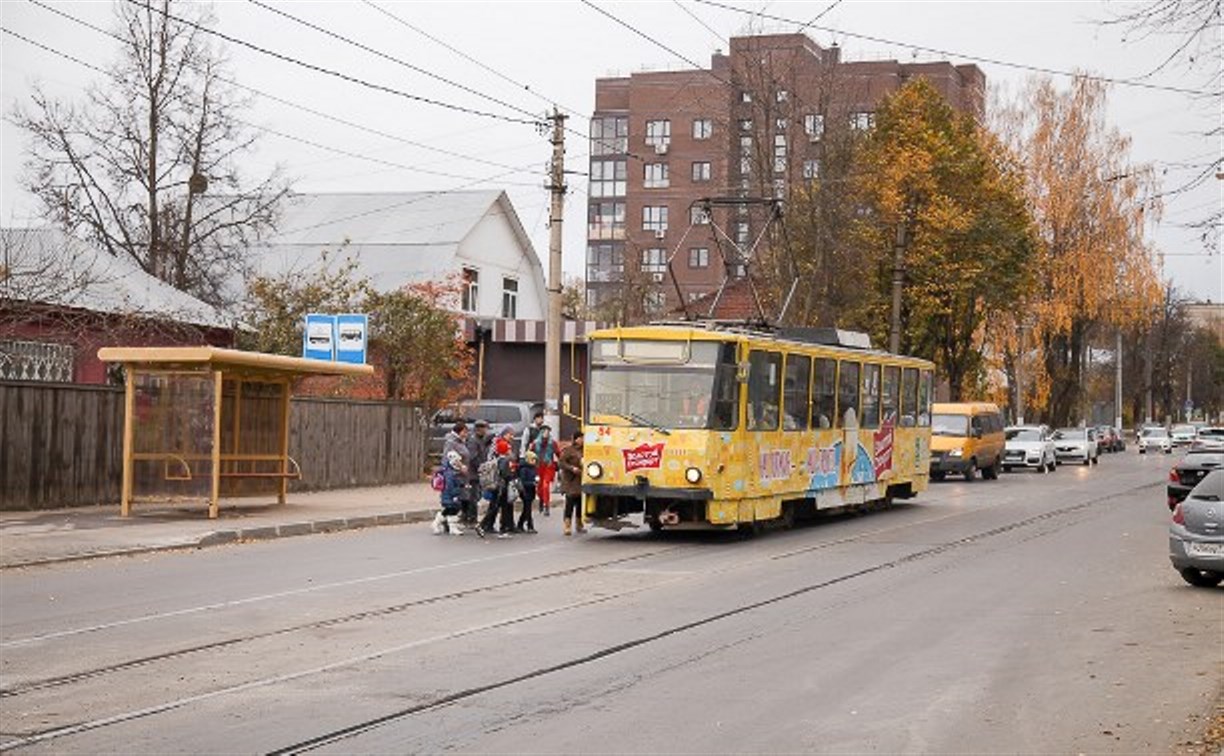 На улице Н. Руднева в Туле ограничат движение трамваев