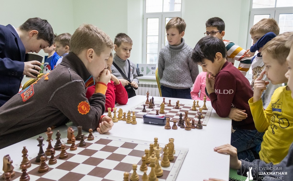 В Туле завершился первый этап сезона Детской шахматной лиги