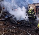 В Туле на пожаре в частном доме пострадал мужчина