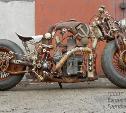 Тульский умелец создал стимпанк-мотоцикл «СССР»
