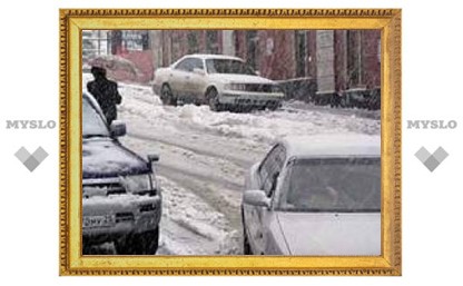 Беспредел на дорогах Тулы: снег никто не убирает