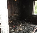 При пожаре под Тулой погибли мать и ребенок