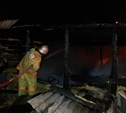 В Дубенском районе сгорел частный дом
