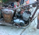 Кража в Тульской области: А вот кому мотоцикл на металлолом!