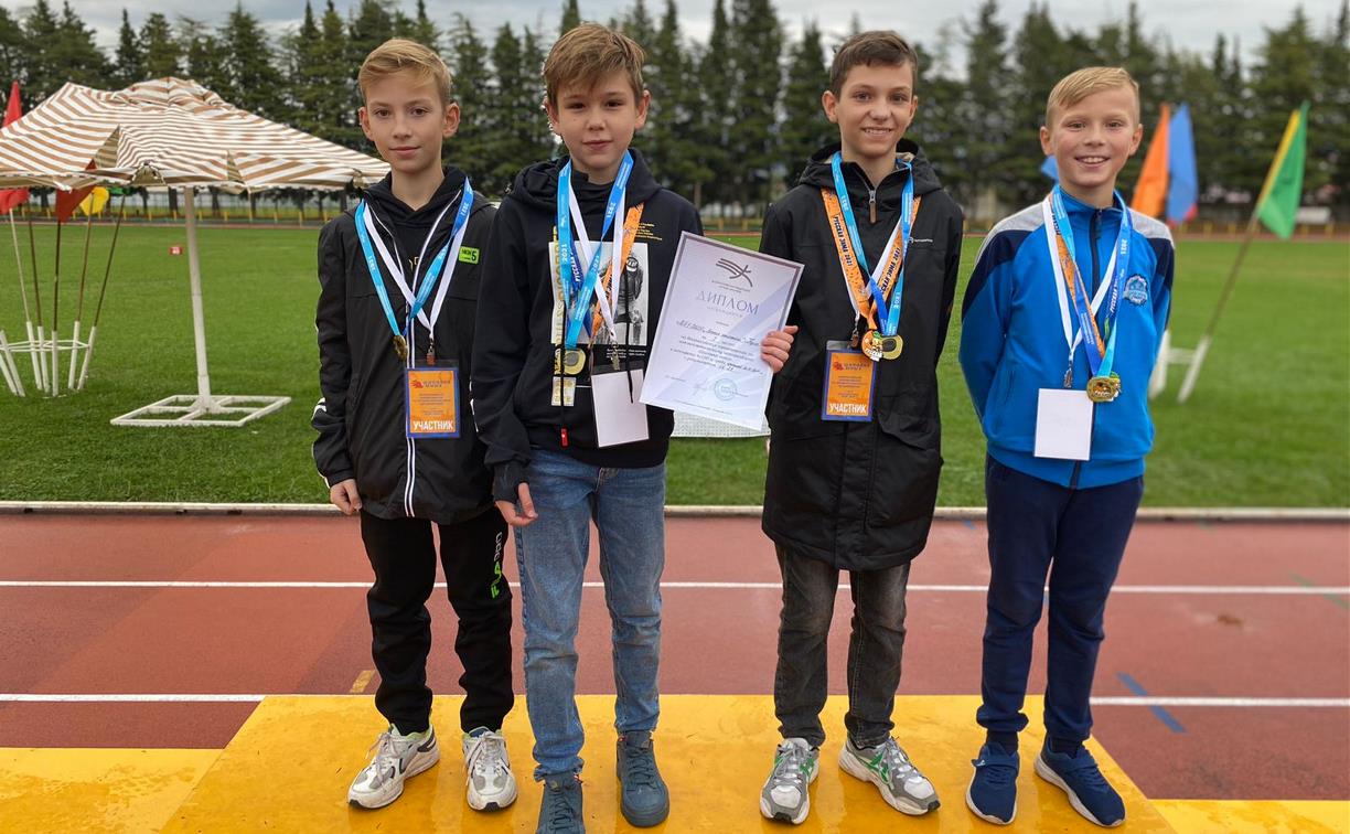 Тульские легкоатлеты завоевали медали на «Шиповке юных»