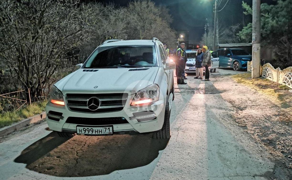 В Туле гаишники устроили погоню за пьяным на Mercedes-Benz