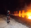 Серьезный пожар в Тульской области: Ночью в Киреевском районе сгорел производственный цех 
