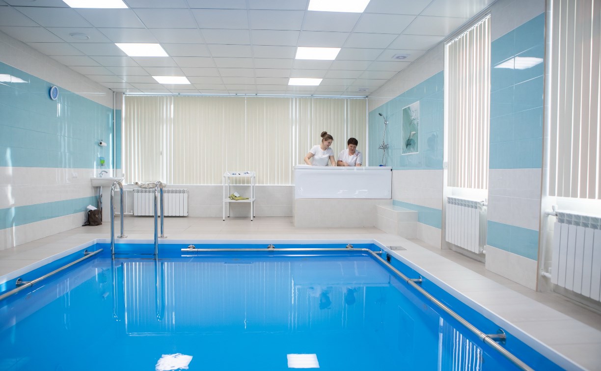 В Туле в детской городской клинической больнице открылся бассейн для грудничков