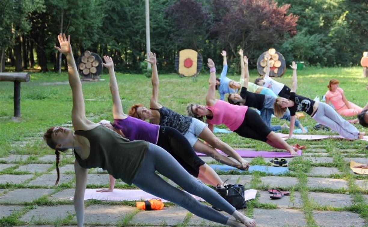 21 июня в Центральном парке Тулы пройдет День йоги