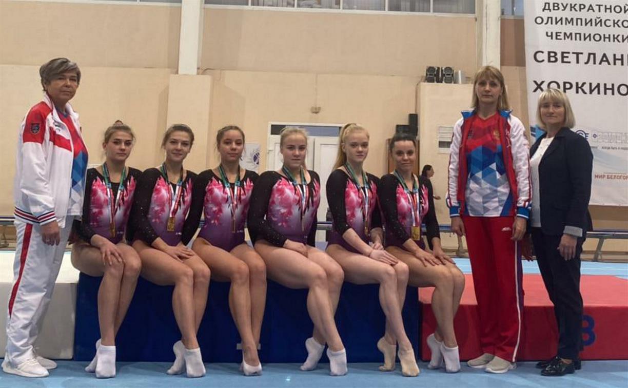 Тульские гимнастки стали лучшими на чемпионате ЦФО
