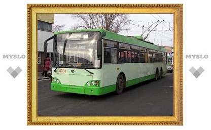 Тульские троллейбусы на выходные изменят маршрут