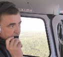 Алексей Дюмин на вертолете проинспектировал место провала грунта в Киреевском районе: видео