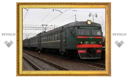 В Туле отменили поезда на Санкт-Петербург