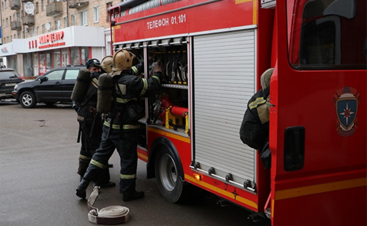 В тульском Управлении ФСИН России прошли противопожарные учения