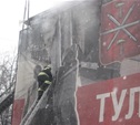 В Туле загорелся дом на ул. Металлистов