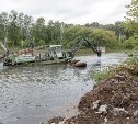 В рамках нацпроекта «Экология» в Рогожинском парке чистят пруд