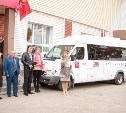 Тульским спортивным школам передан микроавтобус