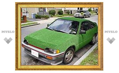 Американец создал по-настоящему "зеленый" автомобиль из газонной травы