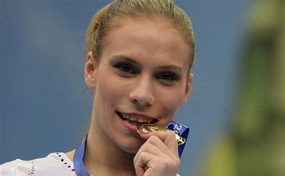 Тульская гимнастка завоевала золотую медаль на Универсиаде-2013 в Казани