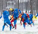 В Тульской области стартовало зимнее первенство по футболу: фоторепортаж