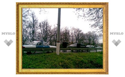 Автомобиль генерала Шаманова был срочно увезен с места аварии