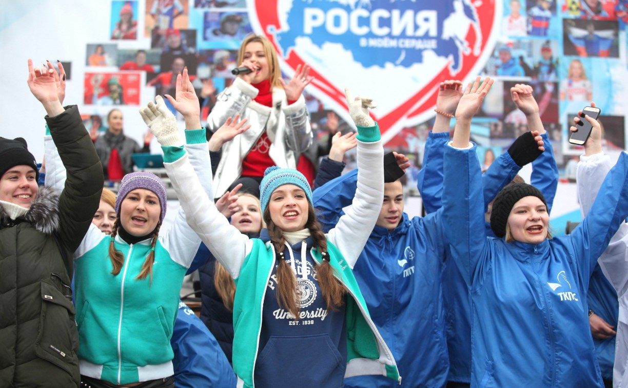 Пять тысяч туляков поддержали акцию «Россия в моем сердце»