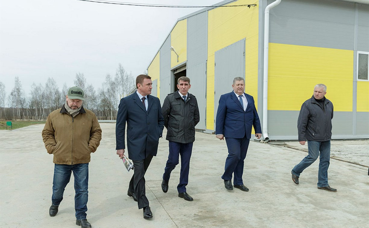 Алексей Дюмин с рабочим визитом посетил Суворовский район