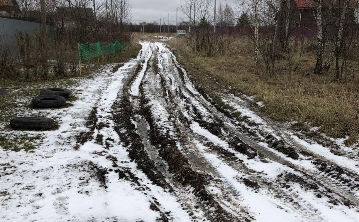 Прокуратура потребовала отремонтировать дорогу в деревне Ясногорского района