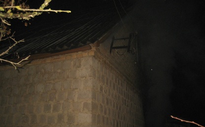 Ночью на Косой Горе загорелся жилой частный дом