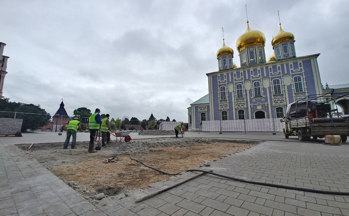 В Тульском кремле археологи ищут остатки древнего Успенского собора