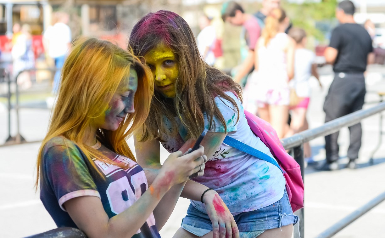 Фестиваль красок в Туле: фоторепортаж
