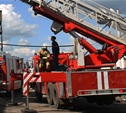 Чернские пожарные спасли взрослого и ребенка