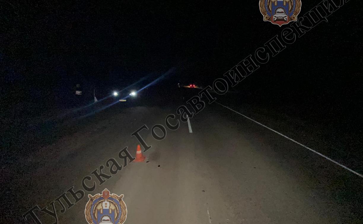 В Чернском районе водитель Opel Antara в темноте насмерть сбил пешехода